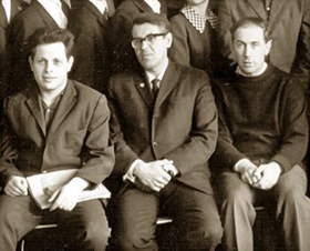 Слева направо: Анатолий Якобсон, Владимир Овчинников, Герман Фейн